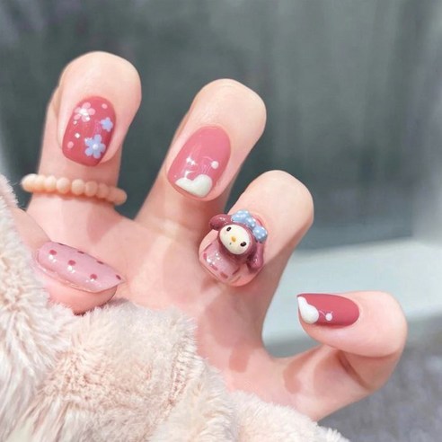 떨샵 간편하게 붙이는 네일팁 러블리 베스트, 2개, NAIL-N298