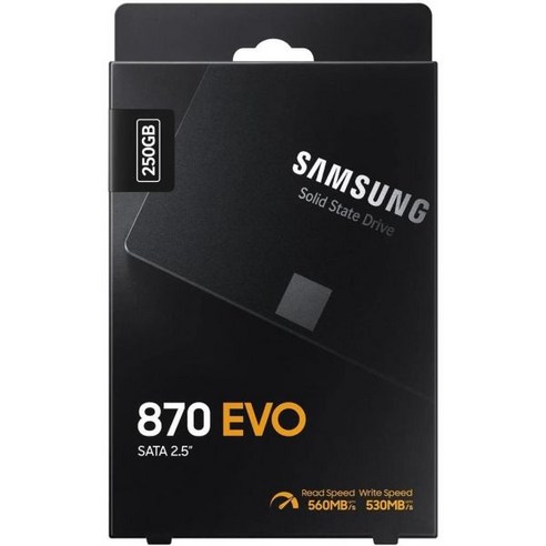 SAMSUNG SSD 870 EVO 1TB 폼 팩터 2.5” 내장형, 01.870 에보 2.5