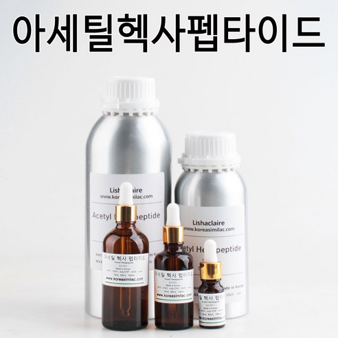 코리아씨밀락 아세틸헥사펩타이드 원액 100ml, 100g, 1개