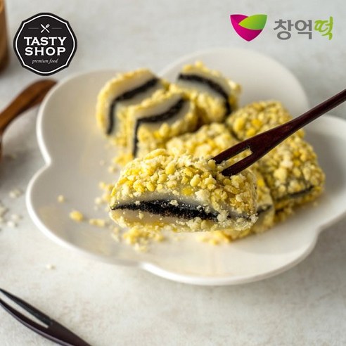 [창억떡]반세기전통 광주 맛집 창억 찰떡 5종 선택-녹두, 단품