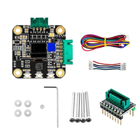 MKS SERVO42C PCBA 스테퍼 모터 32 비트 암 서비스 루프 SMT32 컨트롤러 NEMA 17 서보 모터 3D 프린터, 한개옵션0