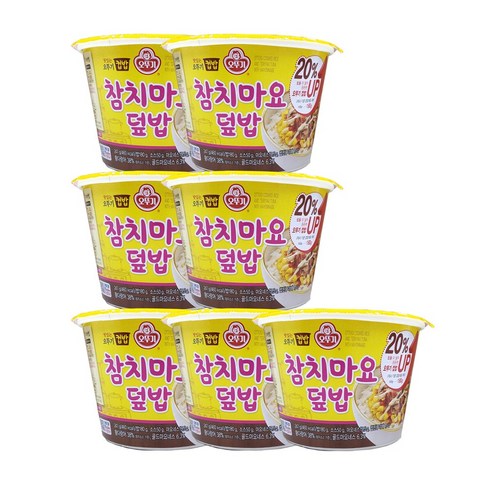 <올따옴> 오뚜기 컵밥 참치마요 덮밥 7입, 247g, 7개