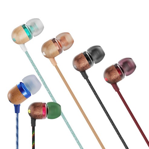 MARLEY Smile Jamaica IN-EAR 1CT 이어폰 EM-JE041, 1.단품, 화이트/골드