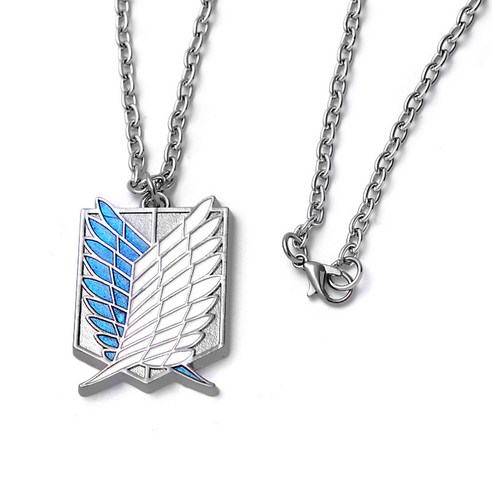 자유를 향한 염원을 담은 GOYES 진격의 거인 자유의 날개 뱃지