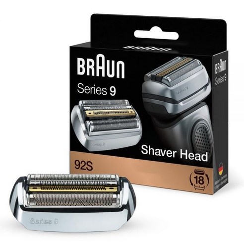 Braun 시리즈 9 92S 전기 면도기 헤드 교체 카세트 모든 9290cc 9291cc 9370cc 9293s 9385cc 9390cc 9330s 9296cc와 호