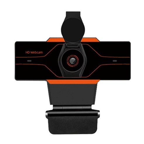 필 라이트 PC 웹 카메라 HD 카메라 CMOS 화상 통화 기능이 있는 조정 가능한 USB HD 카메라, 720P 뚜껑, 10x5x5cm, ABS 플라스틱
