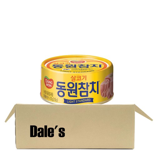 데일즈기획 동원 참치 라이트 스탠다드, 100g, 1개