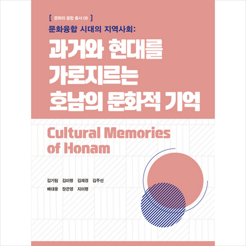 문화융합 시대의 지역사회 과거와 현대를 가로지르는 호남의 문화적 기억 + 쁘띠수첩 증정, 한국문화사, 김기림