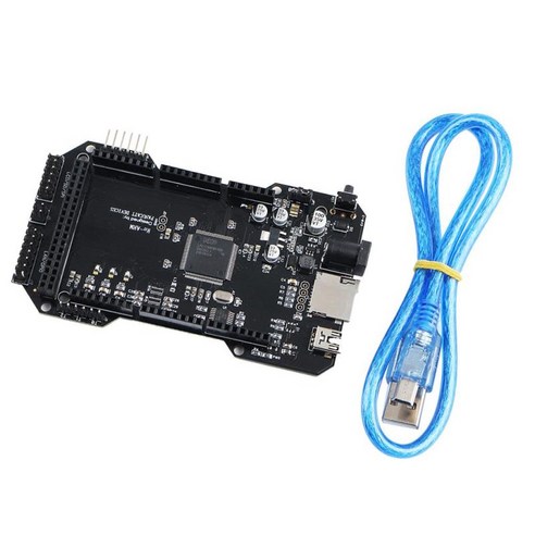 3D 프린터 부품 RE ARM 32 비트 컨트롤러 보드 Mega 2560 R3와 호환 가능, 설명, 블랙, 설명