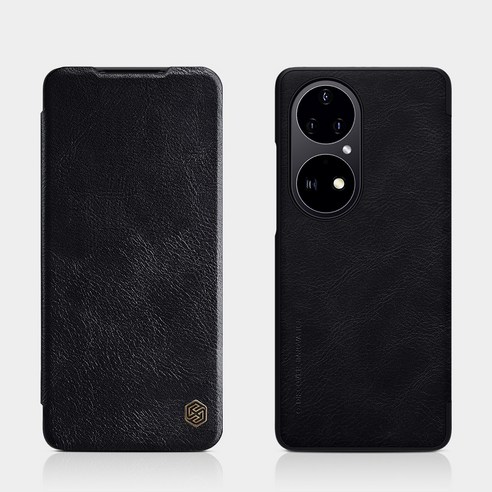 Huawei P50 Pro용 Nillkin 케이스 Huawei P50 Pro용 Qin 시리즈 PU 가죽 플립 커버