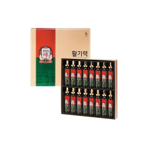 마지막 할인 정관장 활기력 20ml 16병 x 2세트 – 활력 넘치는 건강을 선물하세요!