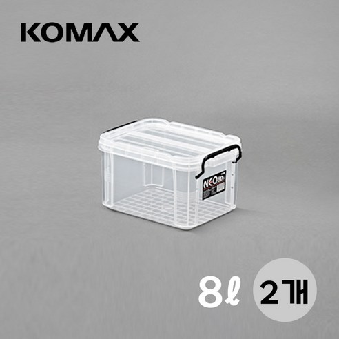 좁은 공간, 답답한 수납? 코멕스 네오박스 8L로 깔끔하게 정리하는 마법! 네오80