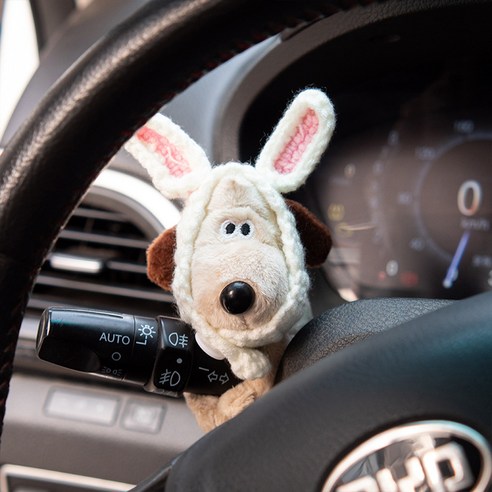(당일배송) 그로밋 차량용 깜빡이 와이퍼 인형 14type, 토끼, 1개