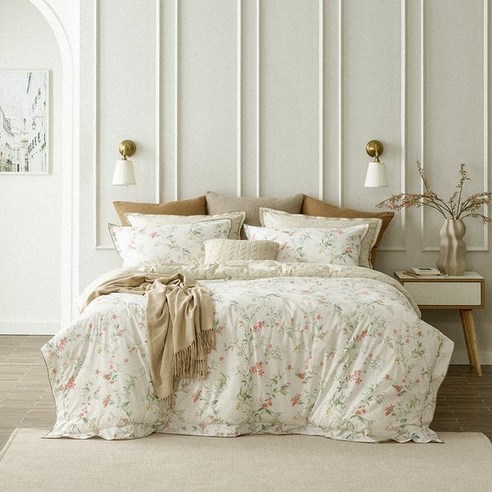 포근한 휴식, 클라르하임 아티크 차렵이불 2점 세트로 완성하는 꿈결 같은 침실 클라르하임이불