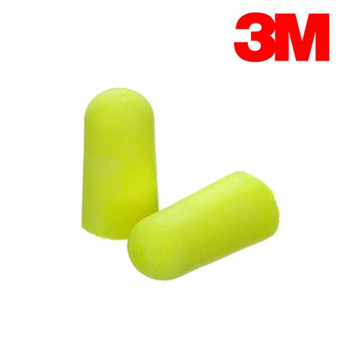 3M 귀마개 EAR-Soft Neon 이어소프트 네온 소음방지 이어플러그, 1개, 1쌍