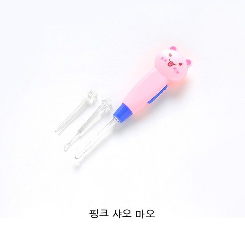 FULE KORELAN 매우 유용한 일상 가제트만화 동물 탈부착 가능 귀걸이 벨트 등 발광 귀걸이 귀걸이 귀걸이 소매치기 가시적 귀걸이 채취 귀걸이 공구, 핑크 고양이