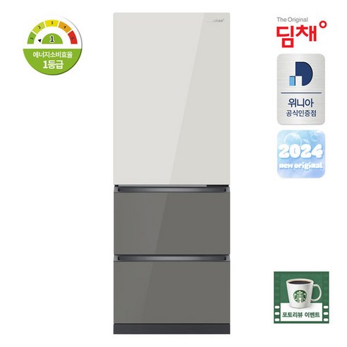 딤채 EDT41JBPIEU 24년형 스탠드형 김치냉장고 412L