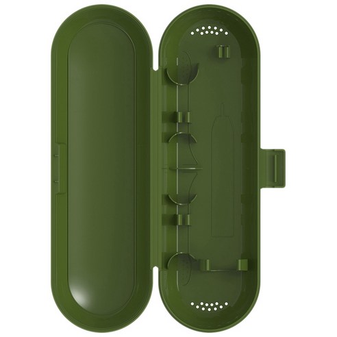 AFBEST Philips 용 전동 칫솔 여행용 케이스 for 휴대용 상자 녹색, 초록