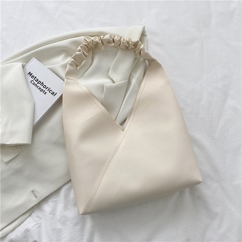 KORELAN 여름 질감망 레드 겨드랑이 가방 2022 패션 핸드백 서양식 숄더 여성백 심플한 물통 가방 패션 첫 번째