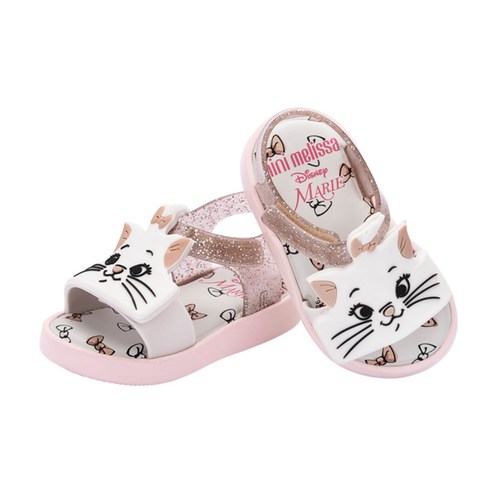 미니멜리사 점프X캣츠 앤 도그 샌들 라이트핑크