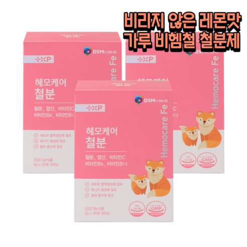 임산부 엄마 성장기 아이 모두 가능 면역 리포좀 철분, 1개, 90정