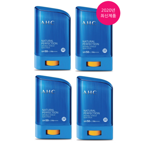 AHC 내추럴 퍼펙션 더블 쉴드 선스틱 SPF50+ PA++++, 2개, 22g