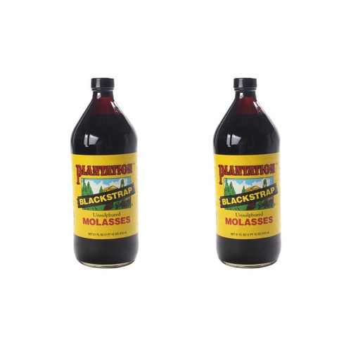플랜테이션 블랙스트랩 몰래스, 915ml, 2개