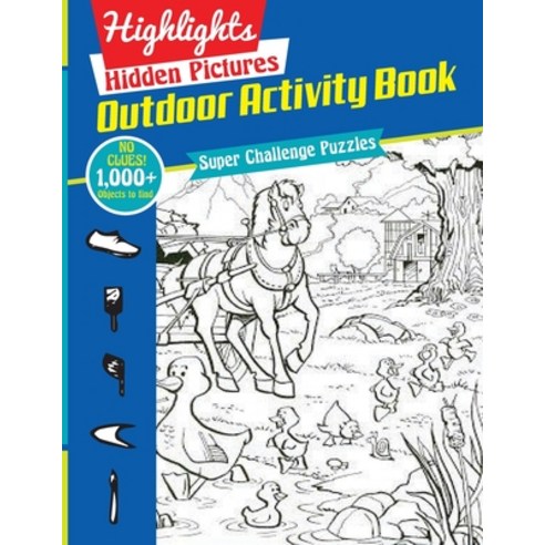 (영문도서) Outdoor Activity Book (Highlights Hidden Pictures) Paperback, Independently Published, English, 9798422977994