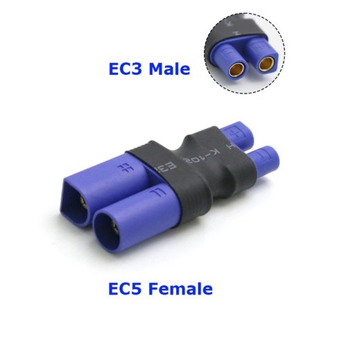 배터리 커넥터 연결 케이블 어댑터 xt60 to xt90 ec5 ec3 trx 402