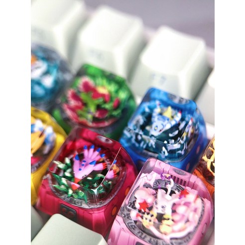 디지몬 키캡으로 키보드에 추억과 개성을 담다!