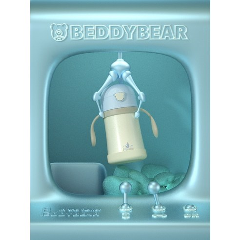 ZZJJC 아이디어 보온병 아이디어 텀블러 아웃도어 보온병, 벌을 한 잔씩 마시다., 200-400ML