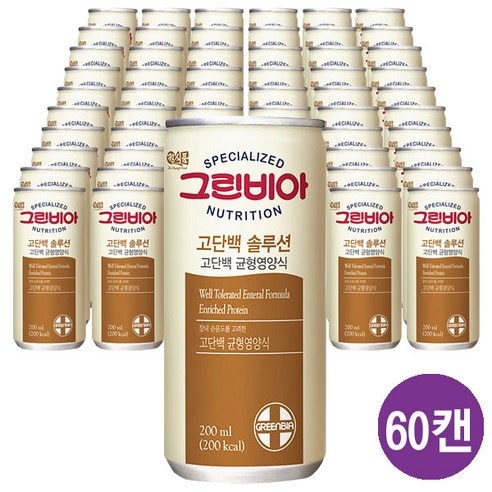 정식품 그린비아 고단백 솔루션 2box 60개, 200ml