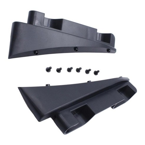 트렁크 러기지 커버 C-필러 사이드 브래킷 8J8898283 아우디 TT 쿠페에 적합, 검은 색, 플라스틱