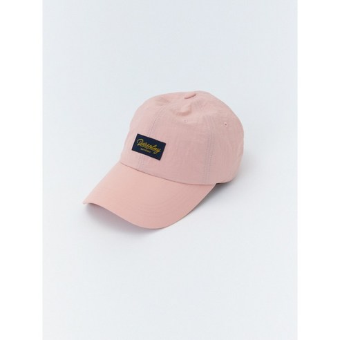 데어플레이 스퀘어 라벨 볼캡_인디고 핑크 Square Label Ball Cap _ Indigo Pink