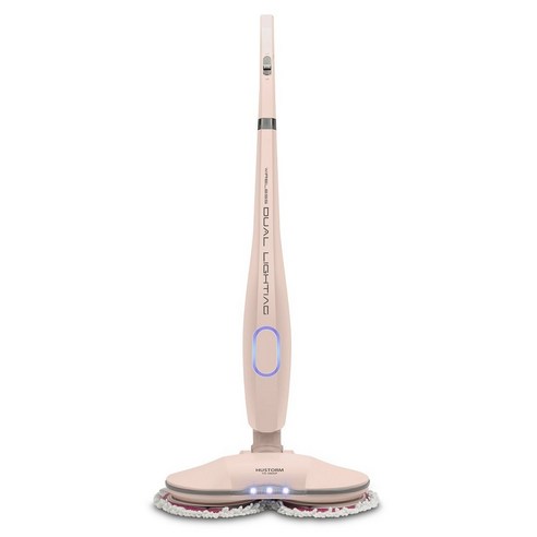 휴스톰 블링블링 핑크색 듀얼무선물걸레청소기 HS-9800P, 단품