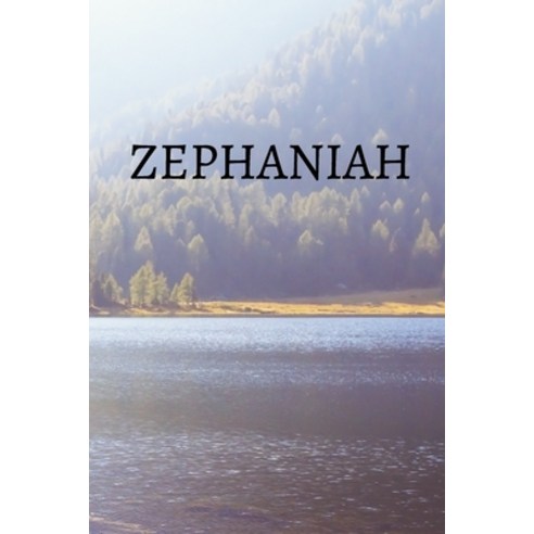 (영문도서) Zephaniah Bible Journal Paperback, Blurb, English, 9781006123825