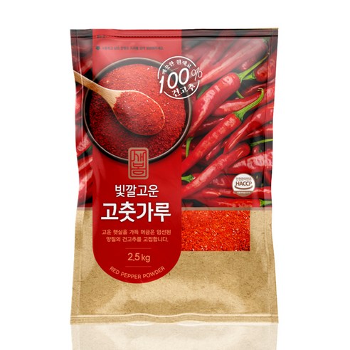 새봄 고춧가루 (보통맛/김치용)