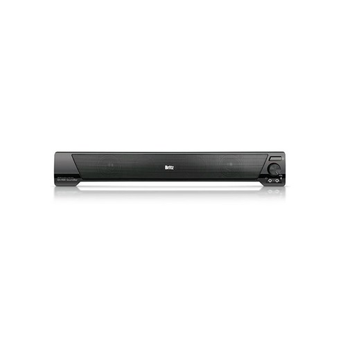 브리츠 BA-R90 SoundBar 2채널 PC 스피커, 블랙