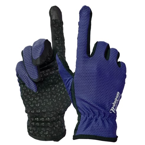 여름 등산용 장갑 메쉬 스마트폰 터치장갑 쿨링소재, L블랙