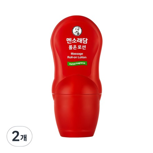 멘소래담 롤온 로션 (핫타입) 50ml x2개, 1개입, 2개