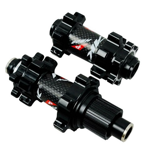 Xzante PASAK 밀폐형 4 베어링 MTB 산악 자전거 허브 24 홀 디스크 브레이크 MS Micro-SPLINE 11 / 12Sp XD XDR 검정 THRU AXLE