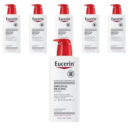 유세린 오리지널 힐링 로션 무향, 500ml, 6개