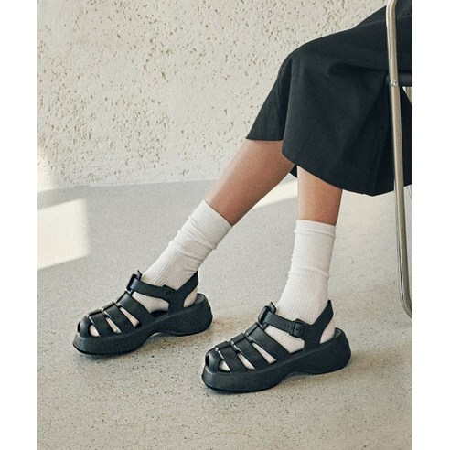 마크모크 레인SANDAL Brrr 5Color 피셔맨 레인샌들 4Cm