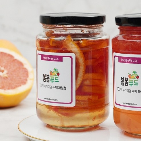 봄봄푸드 수제청 과일청 선물 답례품 명절 선물세트, 1개