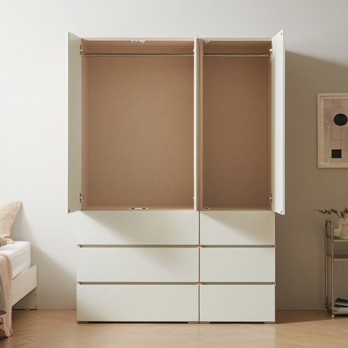 좁은 공간, 깔끔한 수납! 싱글족을 위한 최고의 선택, 보루네오 싱글장