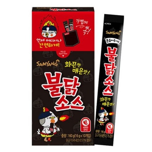 삼양 불닭소스 16g x 10개입 1갑, 상세페이지 참조, 상세페이지 참조, 상세페이지 참조 Best Top5