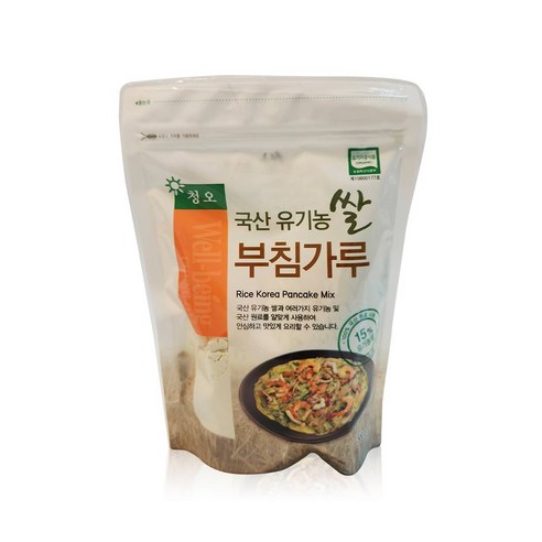 친환경 마음밭 국내산 유기농 가공식품 쌀부침가루, 1개, 300g