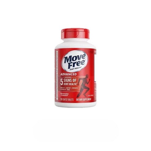 쉬프 무브 프리 조인트 헬스 어드밴스드 플러스 MSM 콘드로이틴 글루코사민 레드 200정 1개