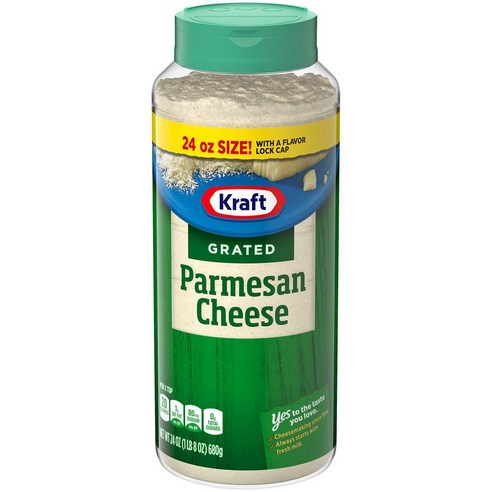 Kraft 파마산 치즈 가루 (680g) x4팩 Grated Parmesan Cheese Shaker