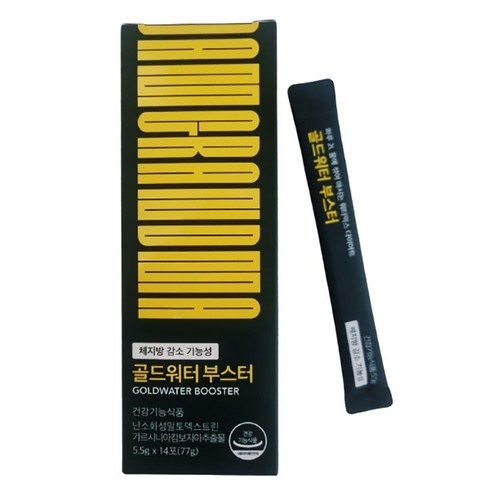 [본사정품] goldwater booster청담할머니 골드워터 부스터 다이어트 보조제, 5g, 6개